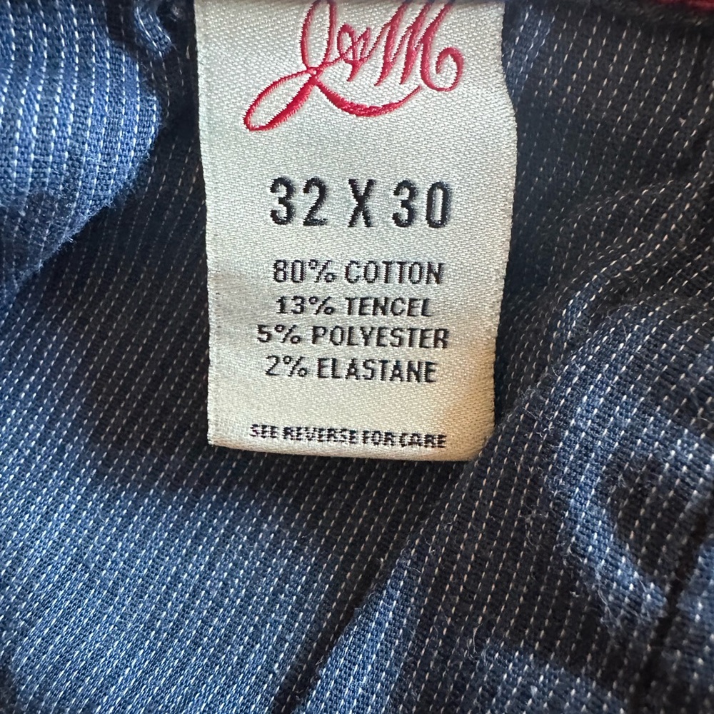 Johnston & Murphy Blue Relaxed Men Jeans
